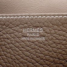 Load image into Gallery viewer, HERMES Halzan Etoupe Taurillon Clemence Size 25
