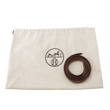 将图像加载到图库查看器中，HERMES Halzan Etoupe Taurillon Clemence Size 25

