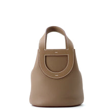 Load image into Gallery viewer, HERMES in-the-loop Tote Bag Etoupe Taurillon Clemence Swift Leather Size 18

