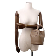 将图像加载到图库查看器中，HERMES in-the-loop Tote Bag Etoupe Taurillon Clemence Swift Leather Size 18
