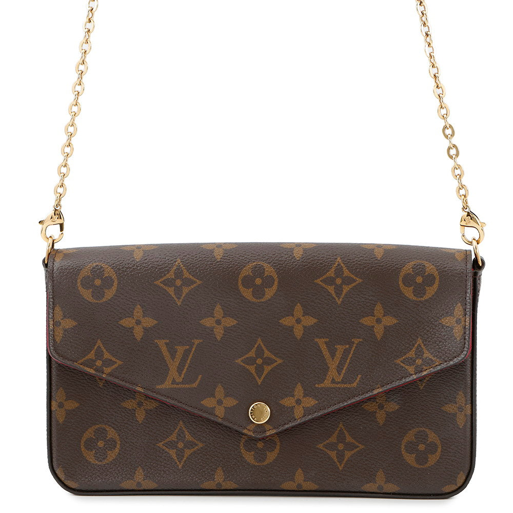 LOUIS VUITTON Felicie Pochette FuchsiaM61276 Monogram