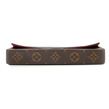 将图像加载到图库查看器中，LOUIS VUITTON Felicie Pochette FuchsiaM61276 Monogram
