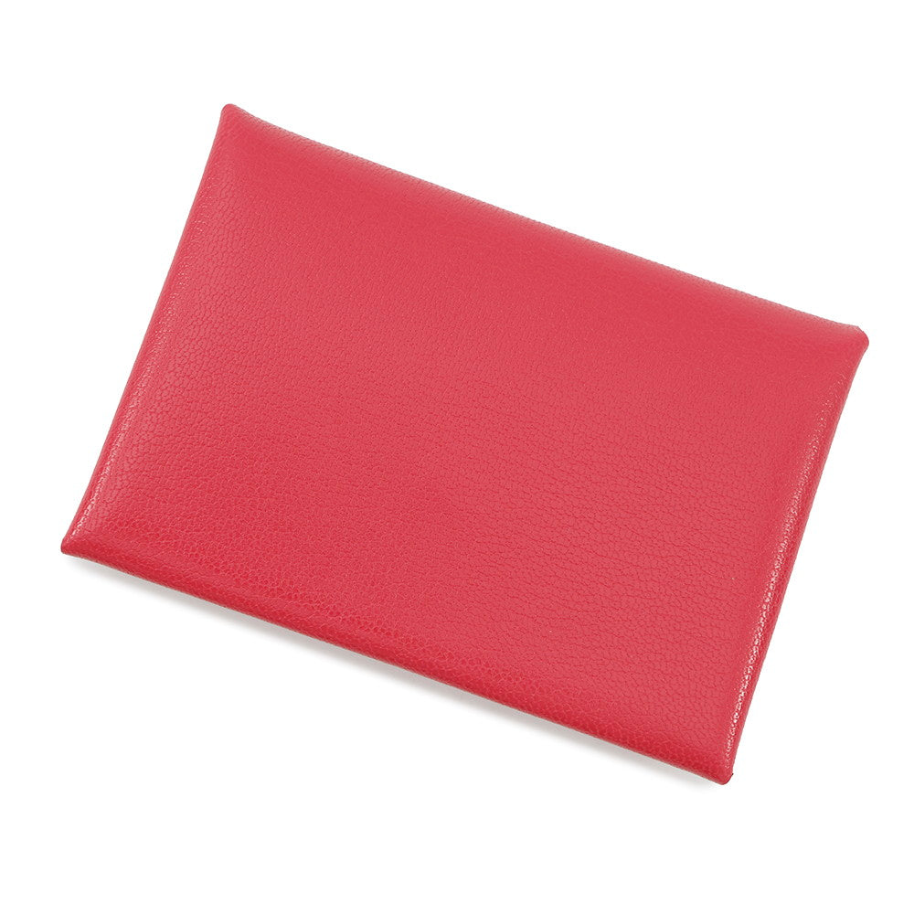 HERMES Calvi duo Rose Extreme Chevre Shamqila