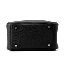 将图像加载到图库查看器中，HERMES Lindy Black Taurillon Clemence Size Mini
