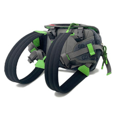 将图像加载到图库查看器中，GUCCI ★GG Backpack Green/Red/Gray752100 Nylon
