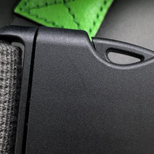 将图像加载到图库查看器中，GUCCI GG Backpack Green/Red/Gray752100 Nylon
