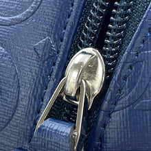 Load image into Gallery viewer, GUCCI Double G Backpack Children&#39;s Navy271327 PVC
