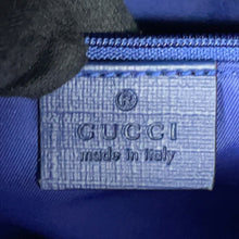 Load image into Gallery viewer, GUCCI ★Double G Backpack Children's Navy271327 PVC
