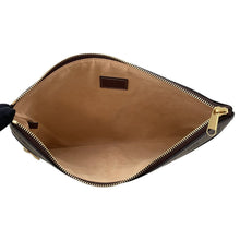 将图像加载到图库查看器中，GUCCI GG Supreme Ophidia Clutch Bag Brown/Beige517551 Canvas Leather
