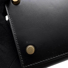 Load image into Gallery viewer, HERMES Kelly Sellier Black Box Calf Leather Size 28

