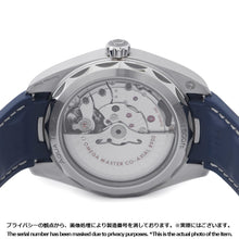 将图像加载到图库查看器中，OMEGA Seamaster Aqua Terra 150M Co-Axial Master Chronometer W41mm Stainless Steel Rubber Blue Dial220.12.41.21.03.001
