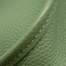 将图像加载到图库查看器中，HERMES Evelyne Vert cricket Taurillon Clemence Size TPM
