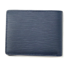 Load image into Gallery viewer, LOUIS VUITTON Portefeuille Multiple Blue MarineM61825 Epi Leather
