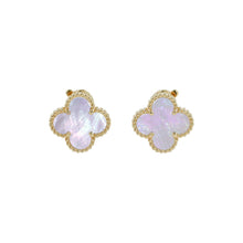 将图像加载到图库查看器中，Van Cleef &amp; Arpels Vintage Alhambra EarringVCARA44100 18K Yellow Gold
