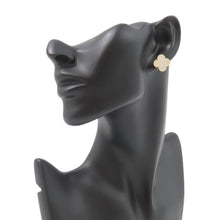 将图像加载到图库查看器中，Van Cleef &amp; Arpels Vintage Alhambra EarringVCARA44100 18K Yellow Gold
