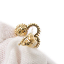将图像加载到图库查看器中，Van Cleef &amp; Arpels Vintage Alhambra EarringVCARA44100 18K Yellow Gold

