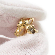 将图像加载到图库查看器中，Van Cleef &amp; Arpels Vintage Alhambra EarringVCARA44100 18K Yellow Gold
