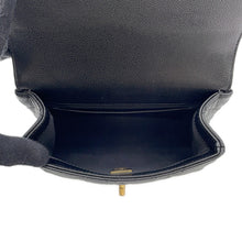 将图像加载到图库查看器中，CHANEL Mini Flap Hand Bag BlackAS5239 Caviar Leather Size Mini
