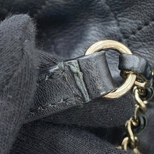 Load image into Gallery viewer, CHANEL Matelasse Drawstring ChainShoulder Bag BlackAS1439 Lambskin
