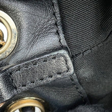Load image into Gallery viewer, CHANEL Matelasse Drawstring ChainShoulder Bag BlackAS1439 Lambskin
