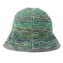 Load image into Gallery viewer, LOUIS VUITTON Damier Palm Tree Crochet Hat Size M GreenM7557M Cotton80% Nylon20%
