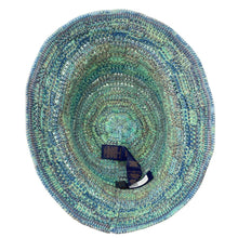 Load image into Gallery viewer, LOUIS VUITTON Damier Palm Tree Crochet Hat Size M GreenM7557M Cotton80% Nylon20%

