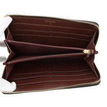 Load image into Gallery viewer, CHANEL Matelasse Classic Long Zip Wallet BlackA50097 Caviar Leather
