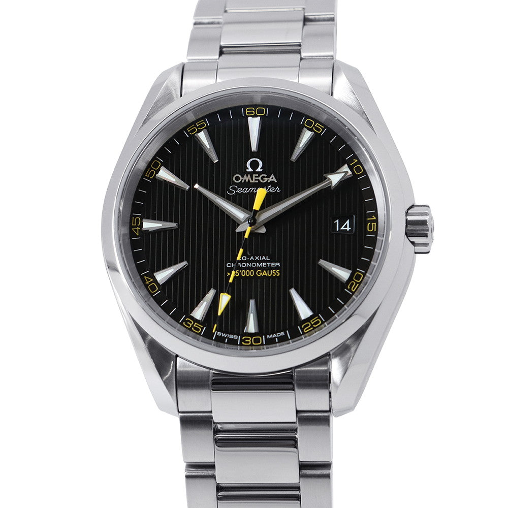 OMEGA OMEGA Seamaster Aqua Terra 15,000 Gauss W41.5mm Stainless Steel Black Dial231.10.42.21.01.002
