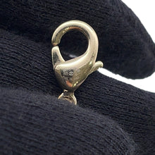 将图像加载到图库查看器中，CHANEL CC Logo Mirror Necklace BlackAB9463 Lambskin
