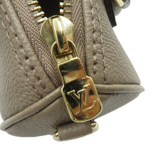 将图像加载到图库查看器中，LOUIS VUITTON Nano Speedy TourterelleGray/CreamM82890 Monogram Empreinte Leather Size Nano
