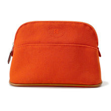 Load image into Gallery viewer, HERMES Bolide Pouch Orange Canvas Size Mini
