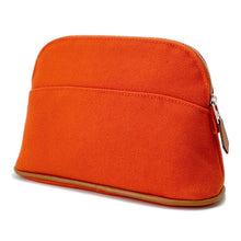 Load image into Gallery viewer, HERMES Bolide Pouch Orange Canvas Size Mini
