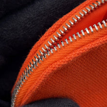 Load image into Gallery viewer, HERMES Bolide Pouch Orange Canvas Size Mini
