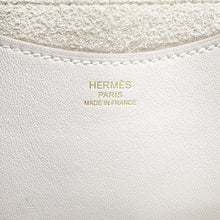 将图像加载到图库查看器中，HERMES In the loop Grease pail Taurillon Clemence Swift Leather Size PM
