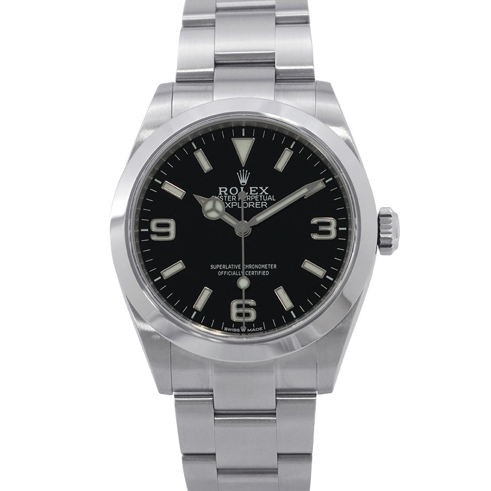 ROLEX Explorer 40 W40mm Stainless Steel Black Dial224270