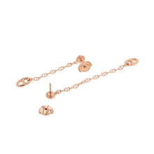 将图像加载到图库查看器中，HERMES ★Chaine d&#39;Ancre New Farandole Earrings Size TPMH119550B 00 18K Pink Gold
