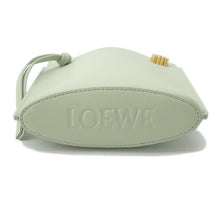 将图像加载到图库查看器中，LOEWE Dice Pocket Shoulder Bag Light GreenC630R12X01 Classic calf
