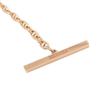 Load image into Gallery viewer, HERMES Chaine d&#39;Ancre Contour Bracelet Size XSH122404B 00XS 18K Pink Gold
