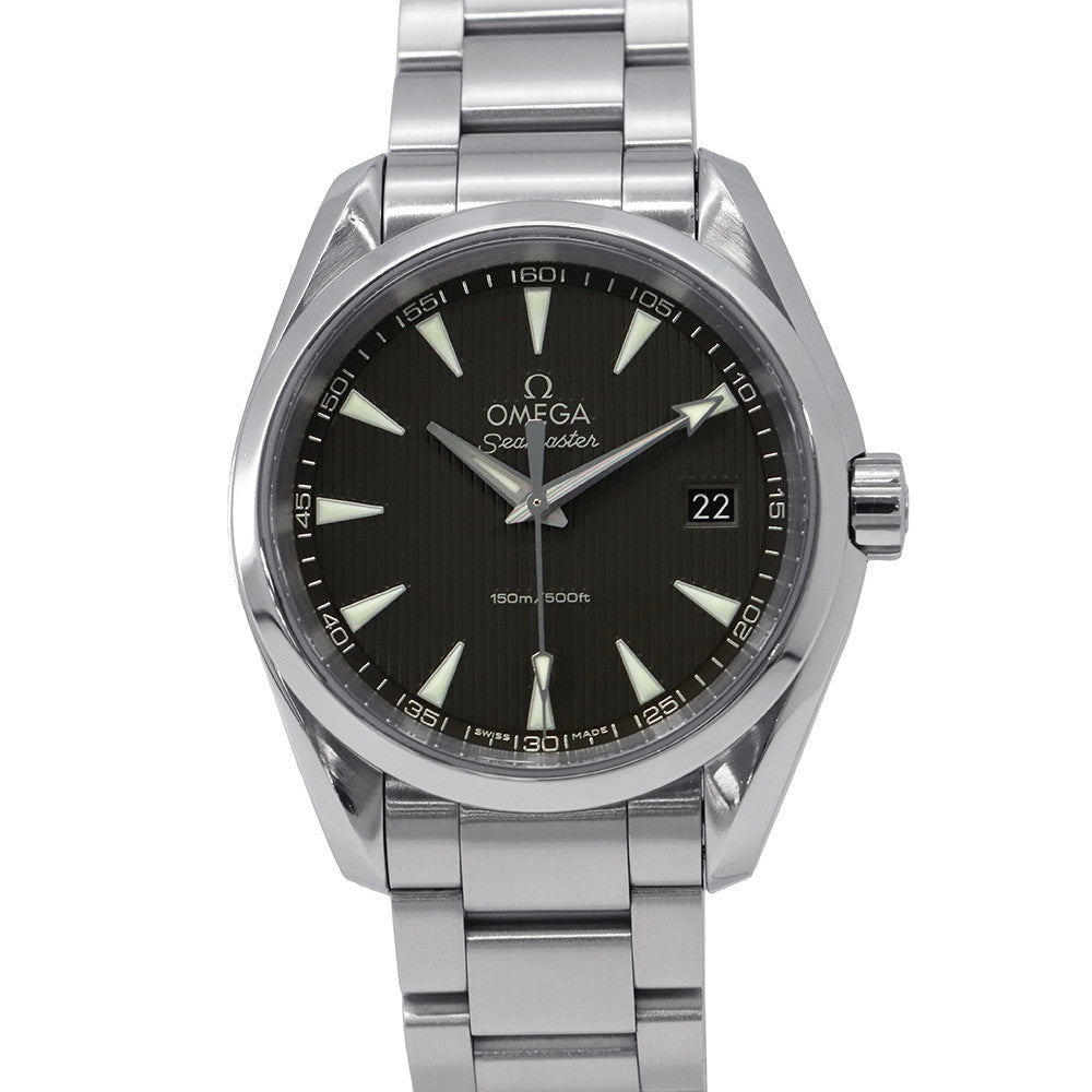 OMEGA SeamasterAqua Terra W38.5mm Stainless Steel Gray Dial231.10.39.60.06.001