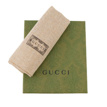 将图像加载到图库查看器中，GUCCI Double G Compact Tri-fold Wallet Taupe Grey644407 Leather
