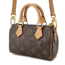 将图像加载到图库查看器中，LOUIS VUITTON Nano Speedy BrownM81085 Monogram
