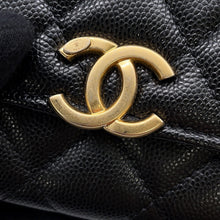 Load image into Gallery viewer, CHANEL ★Matelasse ChainClutch BlackAP2629 Caviar Leather
