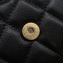 Load image into Gallery viewer, CHANEL Matelasse ChainClutch BlackAP2629 Caviar Leather
