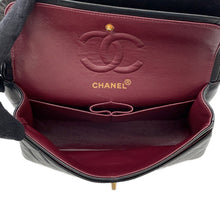 Load image into Gallery viewer, CHANEL Matelasse W Flap W Chain Shoulder BlackA01113 Lambskin Size 23
