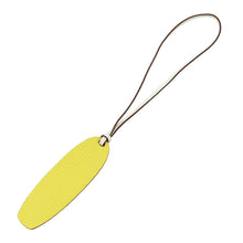 Load image into Gallery viewer, HERMES Bag Charm Surfboard Rose Lipstick/Limepetit H Chevre Leather
