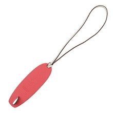 Load image into Gallery viewer, HERMES Bag Charm Surfboard Rose Lipstick/Limepetit H Chevre Leather
