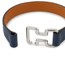 将图像加载到图库查看器中，HERMES Tonight Bracelet Size T5 blue navy Epsom
