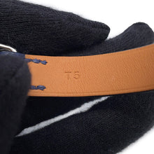 将图像加载到图库查看器中，HERMES Tonight Bracelet Size T5 blue navy Epsom
