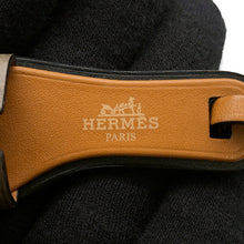 Load image into Gallery viewer, HERMES Oran Nano Bag Charm Etoupe/Natural Sable/Black Epsom

