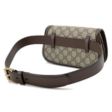 将图像加载到图库查看器中，GUCCI Blondie Belt Bag Beige/Brown703807 PVC Leather
